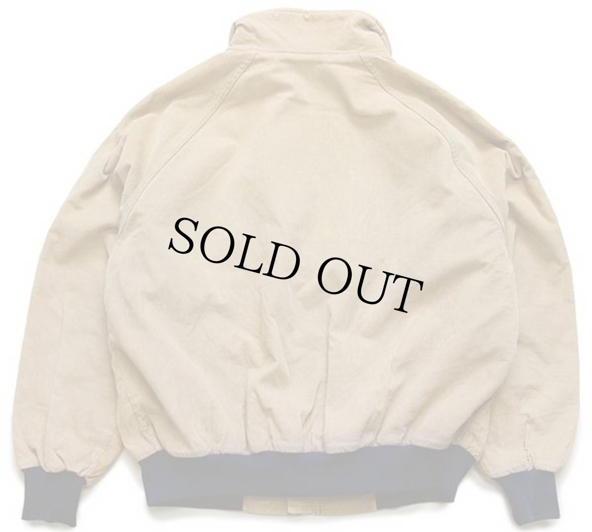 画像2: 80s Malden polarfleece フリースライナー BAILEY'S 刺繍 コーデュロイジャケット 薄茶×紺 (2)