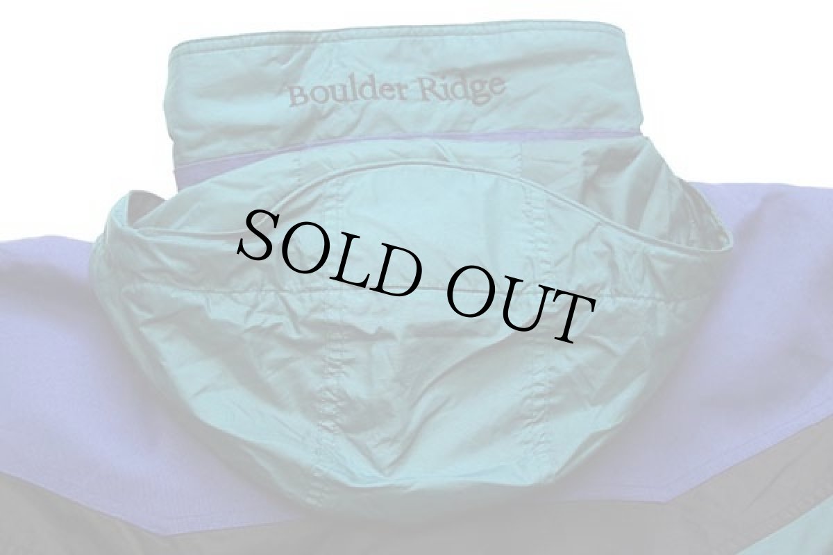 画像4: 90s Columbiaコロンビア Boulder Ridge マルチカラー ライナー付き ナイロンパーカー L (4)