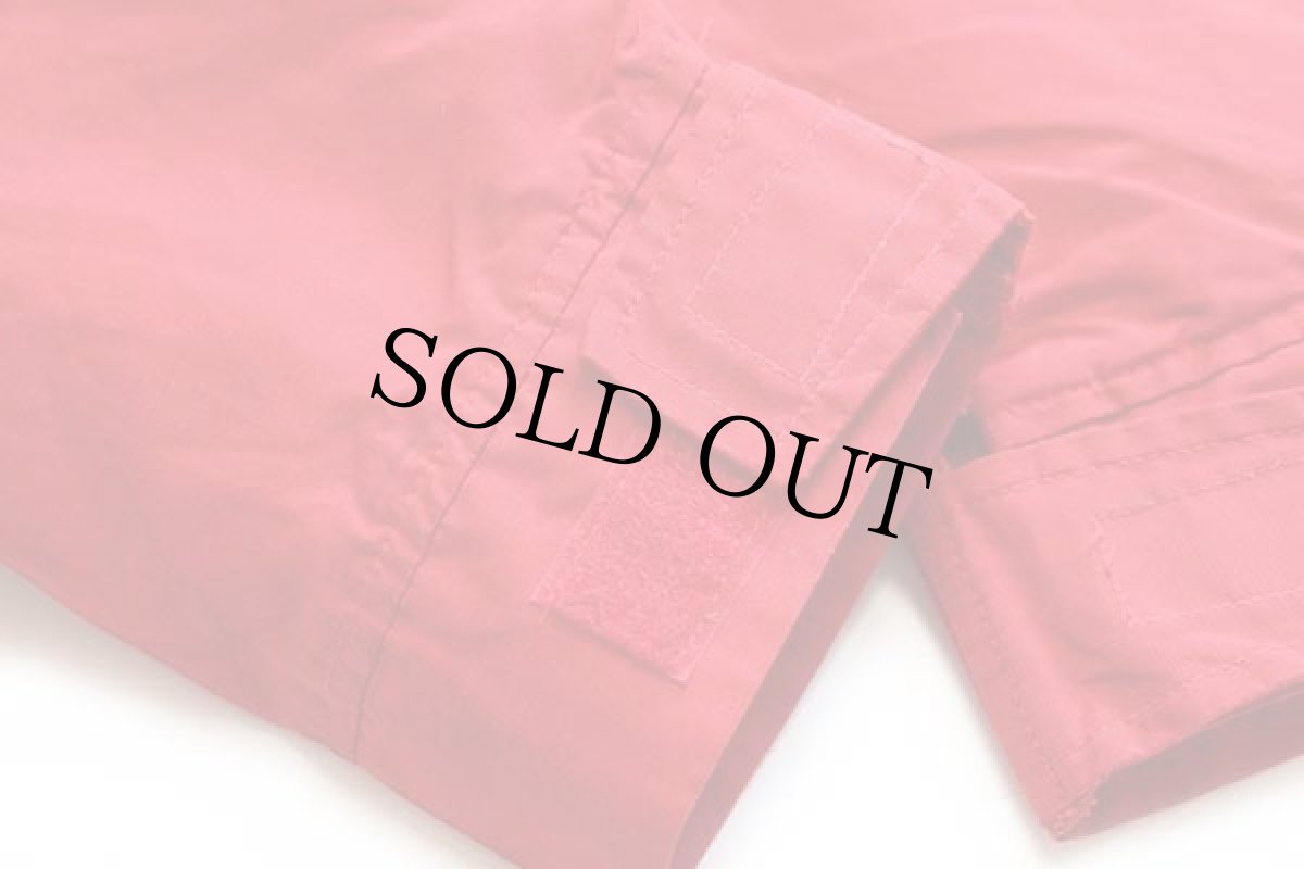 画像6: 80s USA製 Woolrichウールリッチ タータンチェック ウールライナー マウンテンパーカー 赤 L (6)