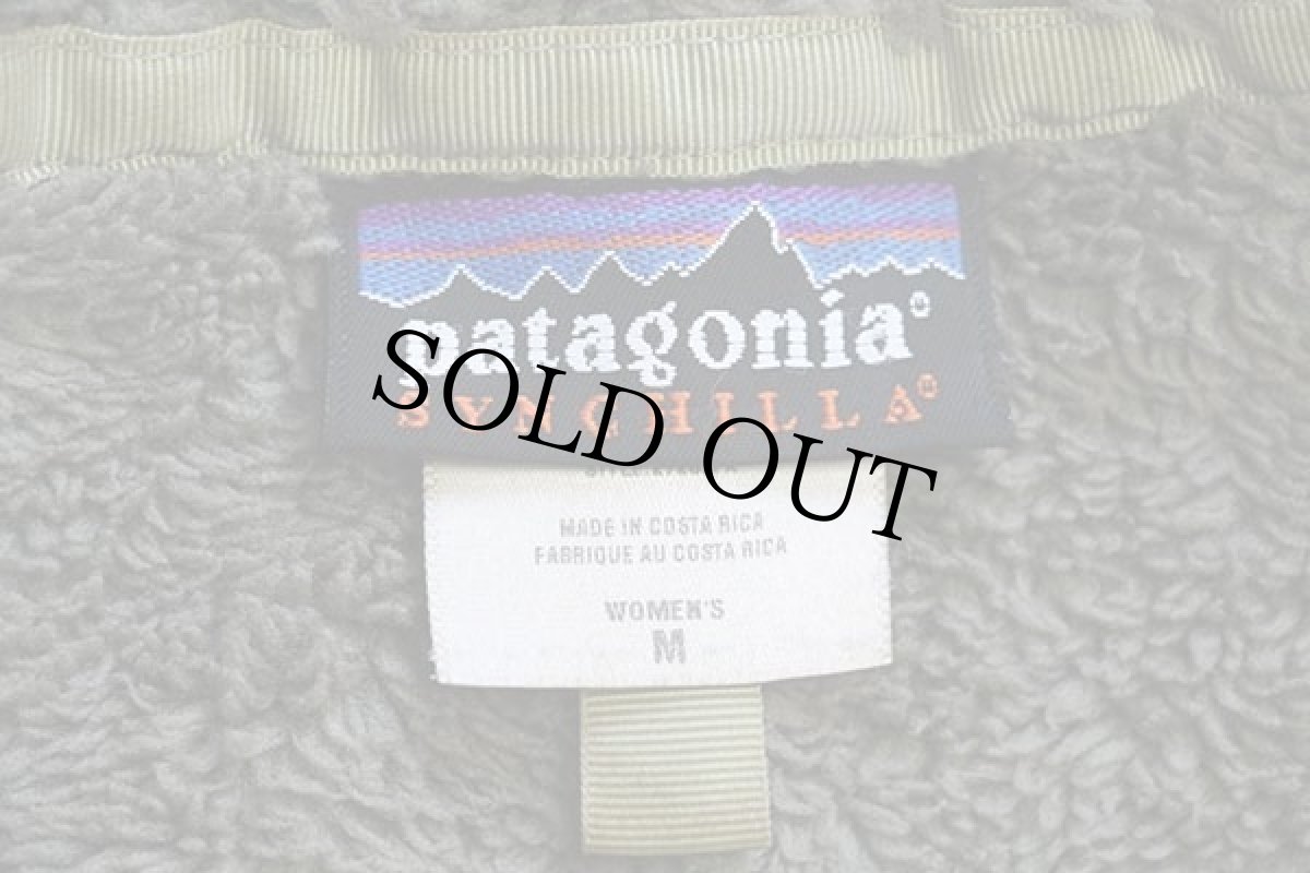 画像4: patagoniaパタゴニア ウインドゾーン シンチラ フリースジャケット グリーン W-M (4)