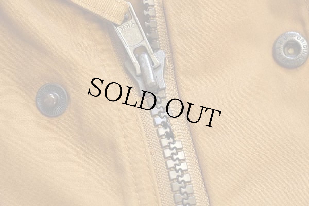 画像8: 90s EddieBauerエディーバウアー タータンチェック ウールライナー マウンテンパーカー 黄土色 M (8)