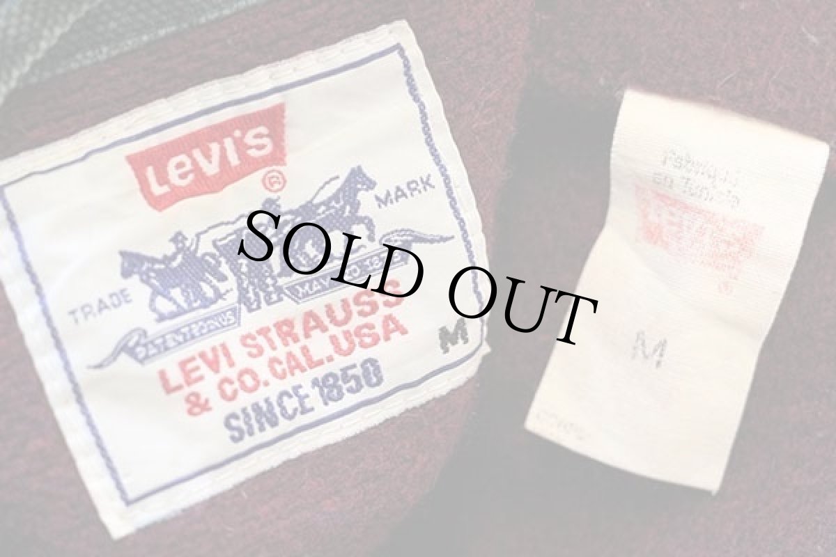 画像5: 90s Levi'sリーバイス パチポケ ブランケットライナー ダック地 ワークジャケット モスグリーン M★ユーロ (5)