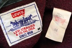 画像5: 90s Levi'sリーバイス パチポケ ブランケットライナー ダック地 ワークジャケット モスグリーン M★ユーロ (5)