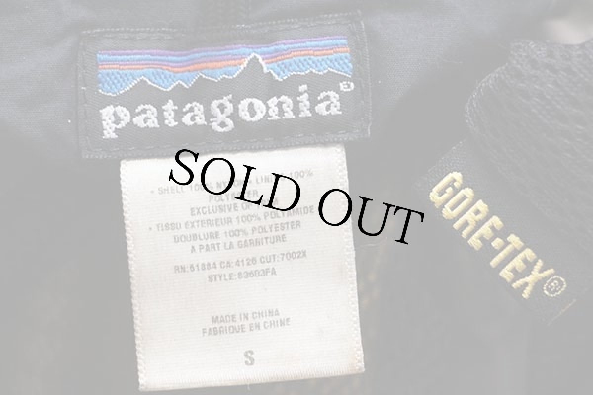 画像4: 00s patagoniaパタゴニア ストームジャケット GORE-TEXゴアテックス ナイロンパーカー 黒 S (4)