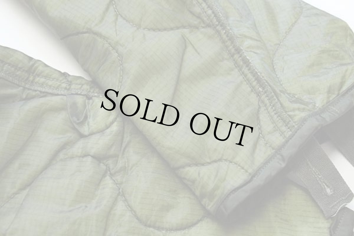 画像6: 90s 米軍 U.S.ARMY M-65 パーカー ナイロン キルティングライナー オリーブグリーン L★モッズコート (6)