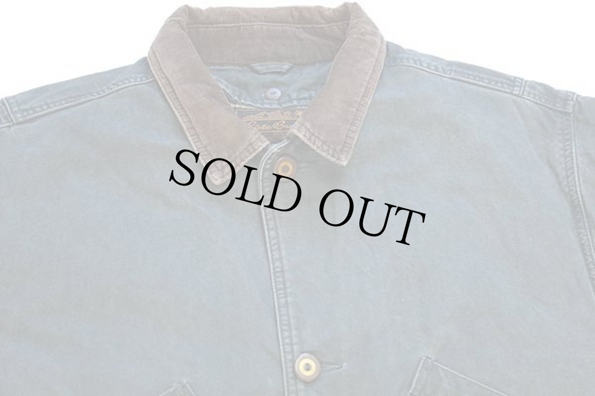 画像3: 80s EddieBauerエディーバウアー ダウンライナー付き コットン フィールドコート モスグリーン★ジャケット (3)