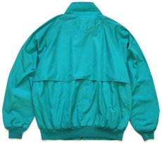 画像2: 80s EddieBauerエディーバウアー G9タイプ マドラスチェックライナー ハリントンジャケット エメラルドグリーン L (2)
