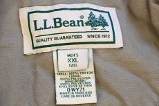 画像4: L.L.Bean Thinsulateキルティングライナー コットン キャンバス フィールドコート グレーベージュ XXL-T★ジャケット (4)