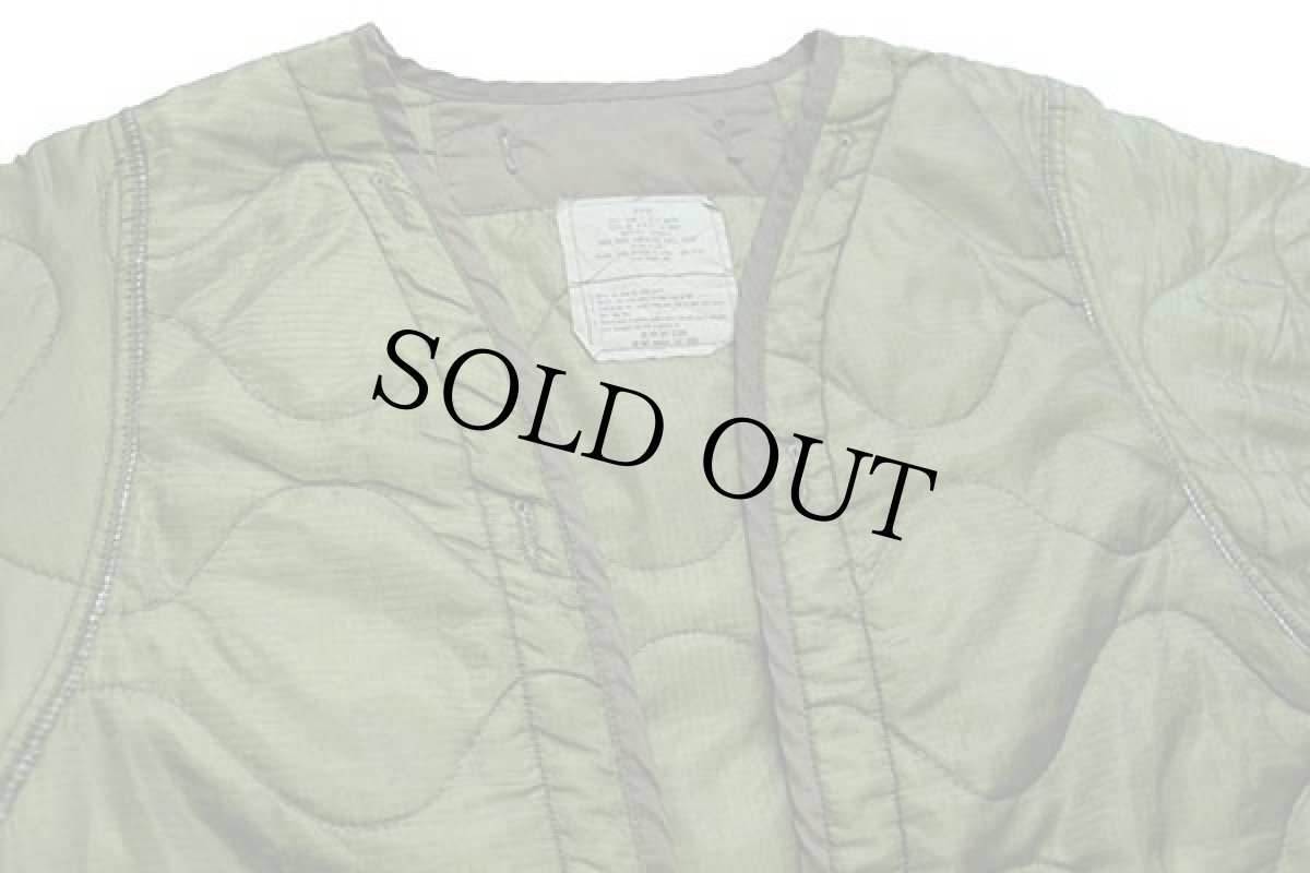 画像3: 80s 米軍 U.S.ARMY ナイトデザートカモ パーカー ナイロン キルティングライナー オリーブ M★モッズコート (3)