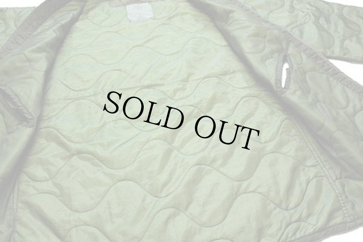 画像5: 80s 米軍 U.S.ARMY ナイトデザートカモ パーカー ナイロン キルティングライナー オリーブ M★モッズコート (5)