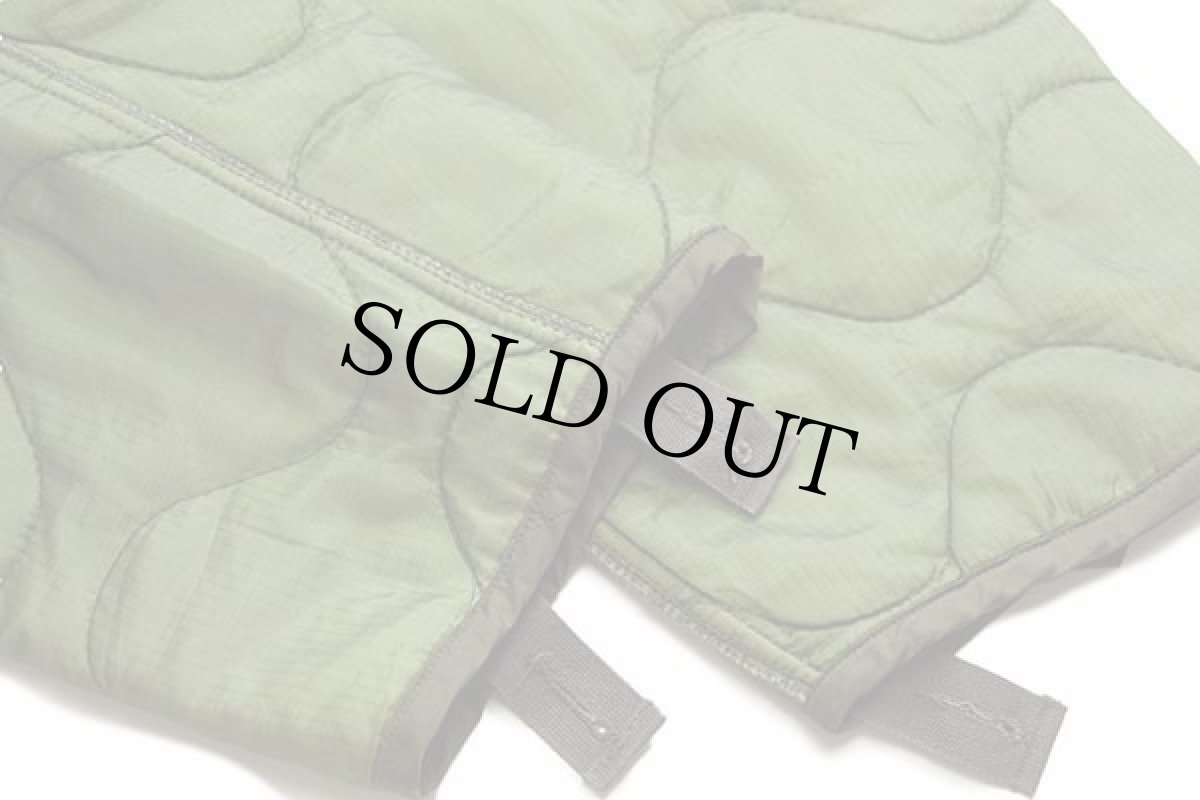 画像6: 80s 米軍 U.S.ARMY ナイトデザートカモ パーカー ナイロン キルティングライナー オリーブ S★モッズコート (6)