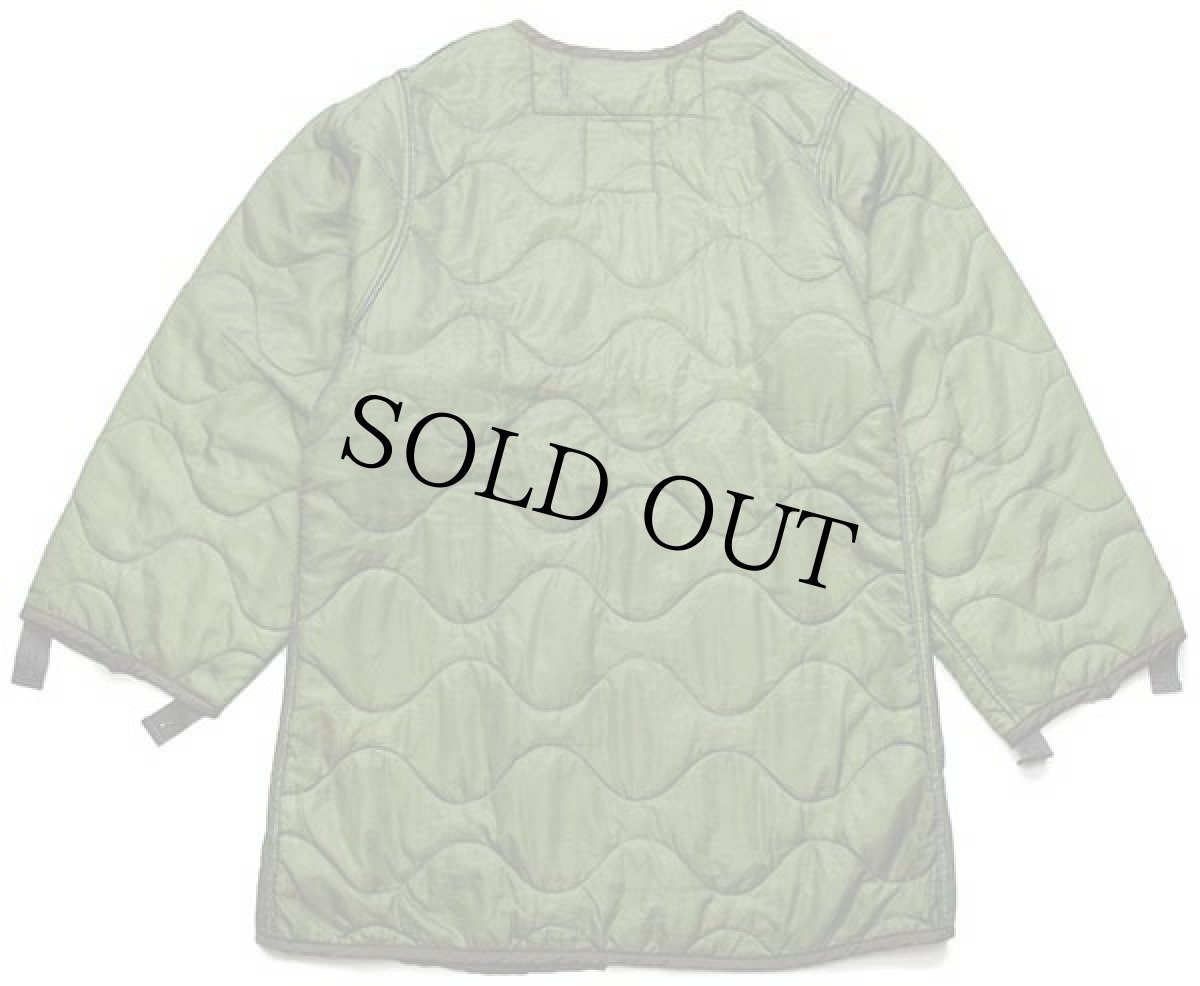 画像2: 80s 米軍 U.S.ARMY ナイトデザートカモ パーカー ナイロン キルティングライナー オリーブ S★モッズコート (2)