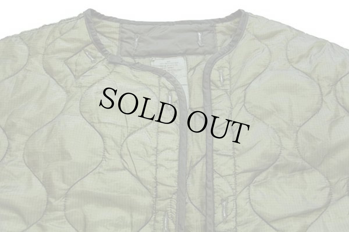 画像3: 90s 米軍 U.S.ARMY M-65 パーカー ナイロン キルティングライナー オリーブグリーン L★モッズコート (3)