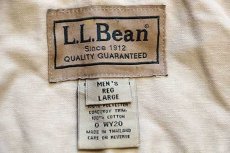 画像4: L.L.Bean Thinsulateキルティングライナー コットン キャンバス フィールドコート ベージュ L★ジャケット (4)