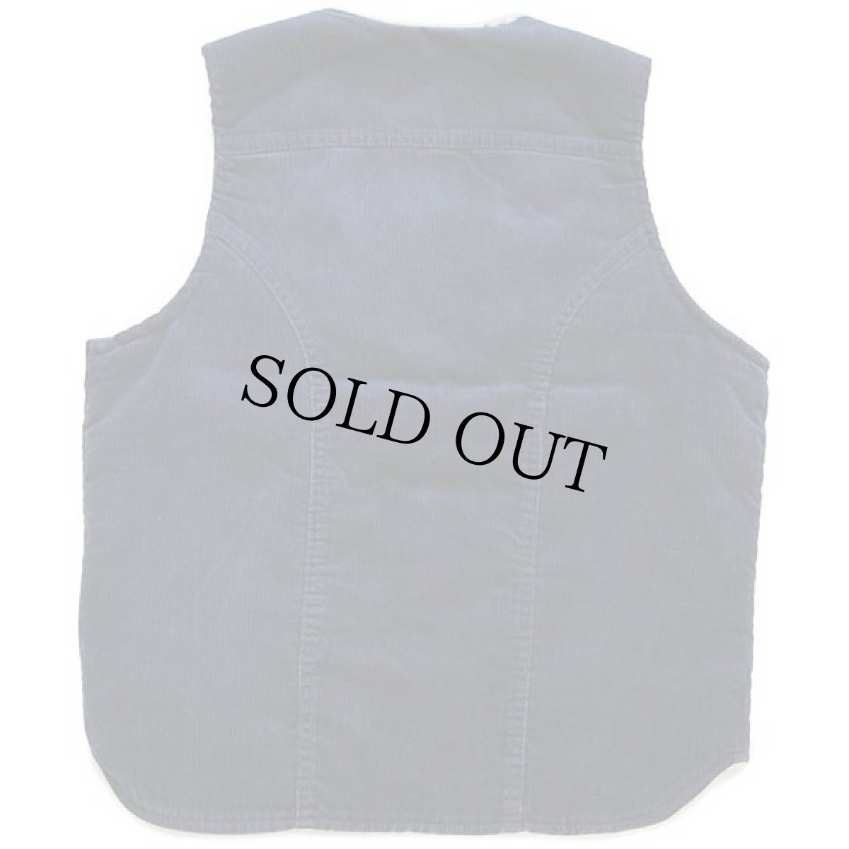 画像2: 70s USA製 Wranglerラングラー VL457NV ボアライナー コーデュロイベスト 紺 M (2)