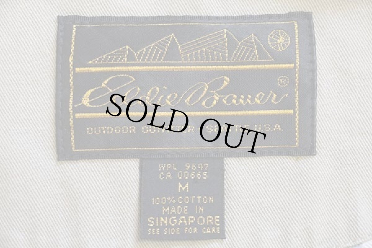 画像4: 80s EddieBauerエディーバウアー チンスト付き チェック コットンジャケット M (4)