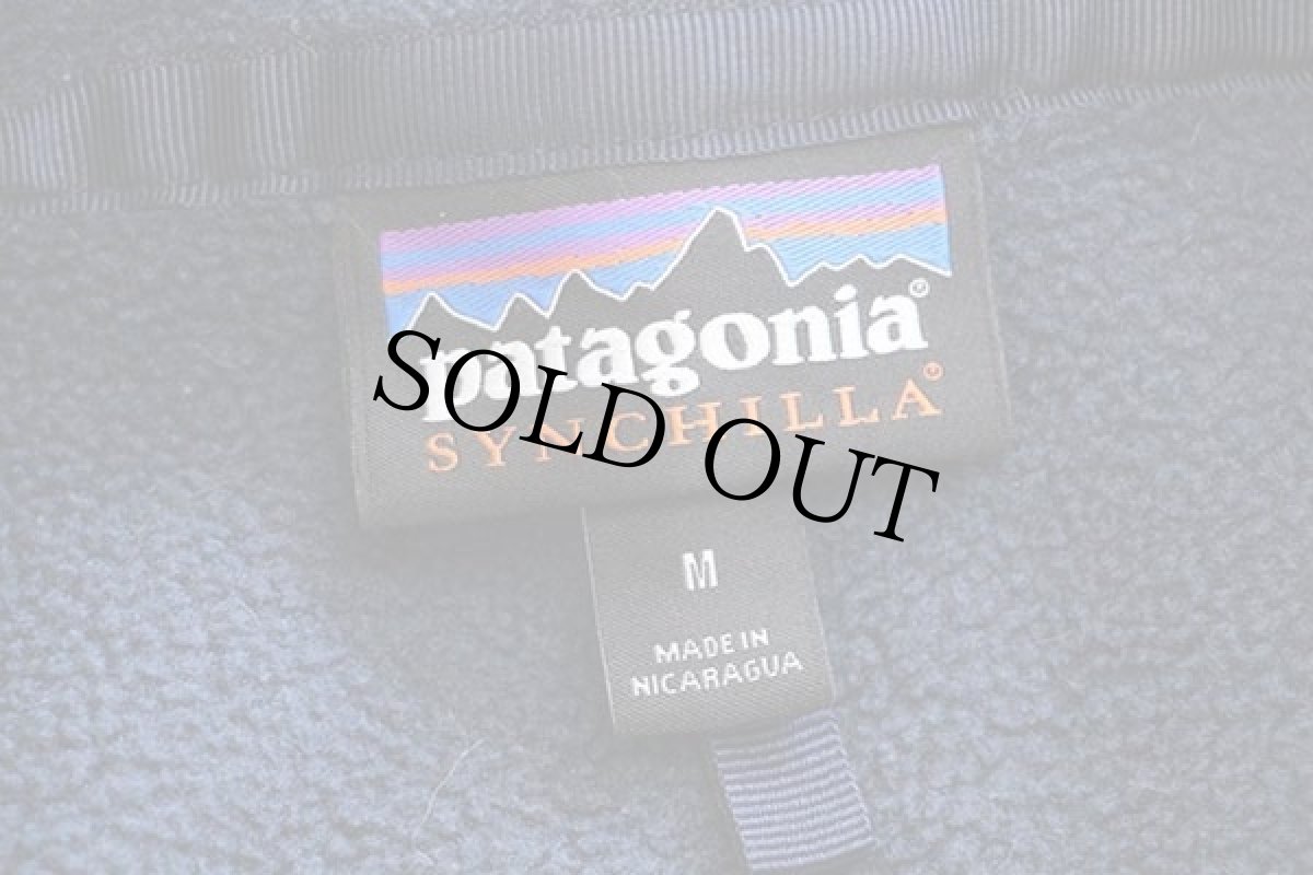 画像4: patagoniaパタゴニア クラシック シンチラ フリースジャケット 紺 M (4)