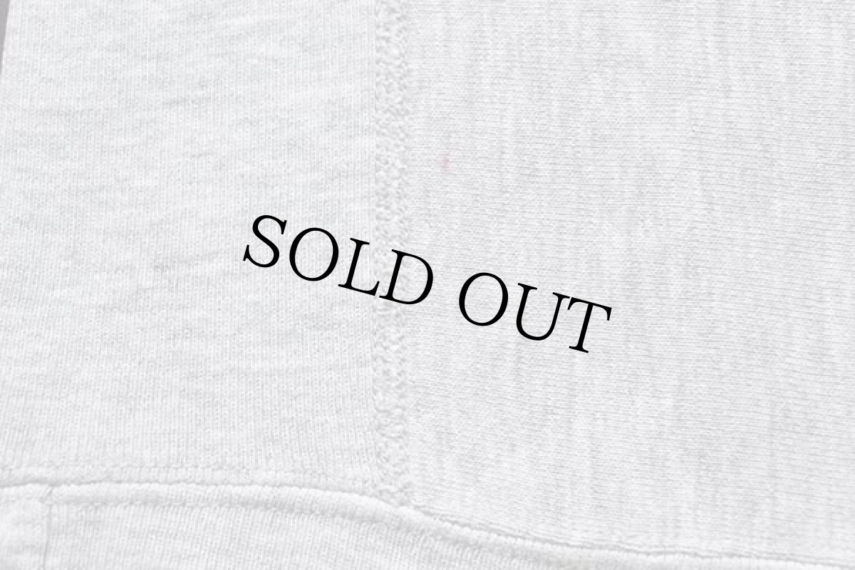 画像6: 80s USA製 Championチャンピオン WCS リバースウィーブ スウェット 杢グレー S (6)