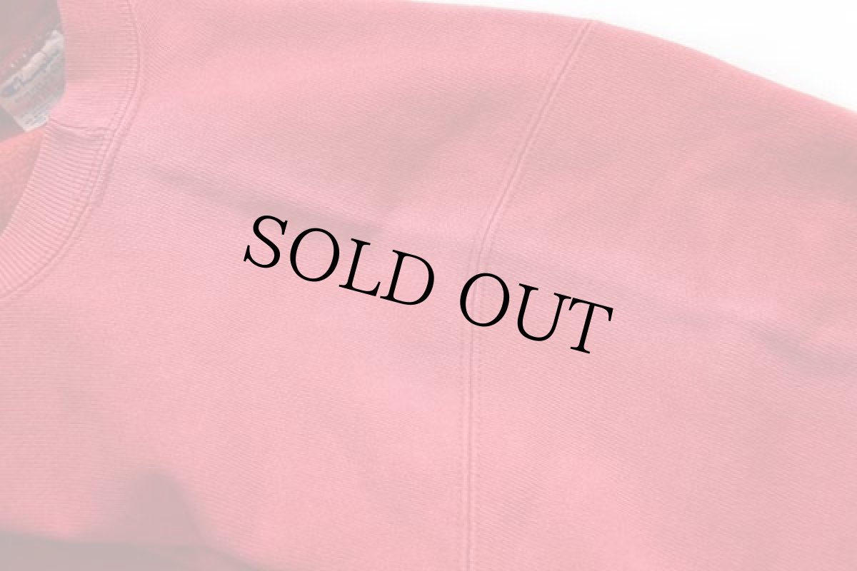 画像5: 80s USA製 Championチャンピオン VIRGINIA リバースウィーブ スウェット 赤 フェードXL (5)