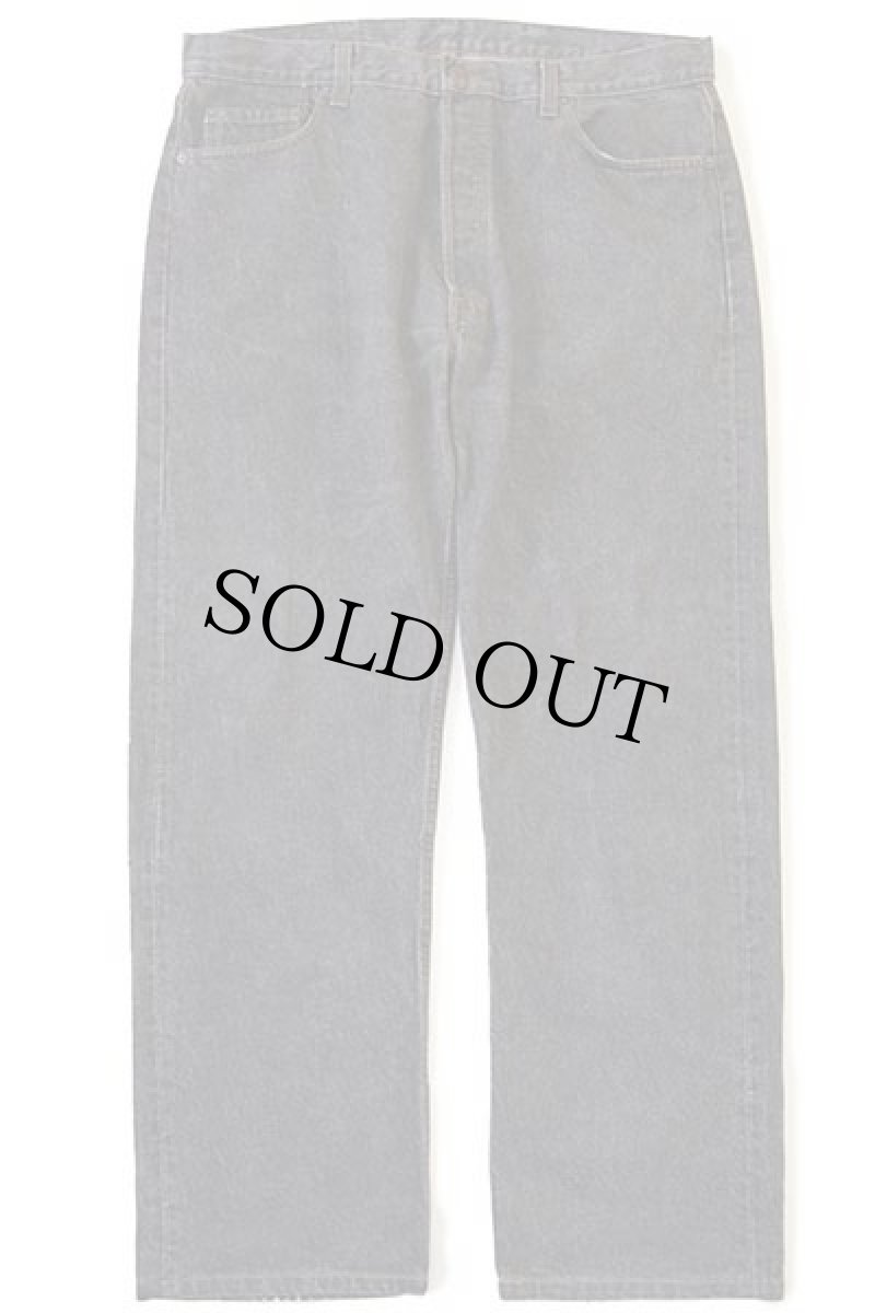 画像2: 80s USA製 Levi'sリーバイス 501 先染め ブラック デニムパンツ w38 (2)