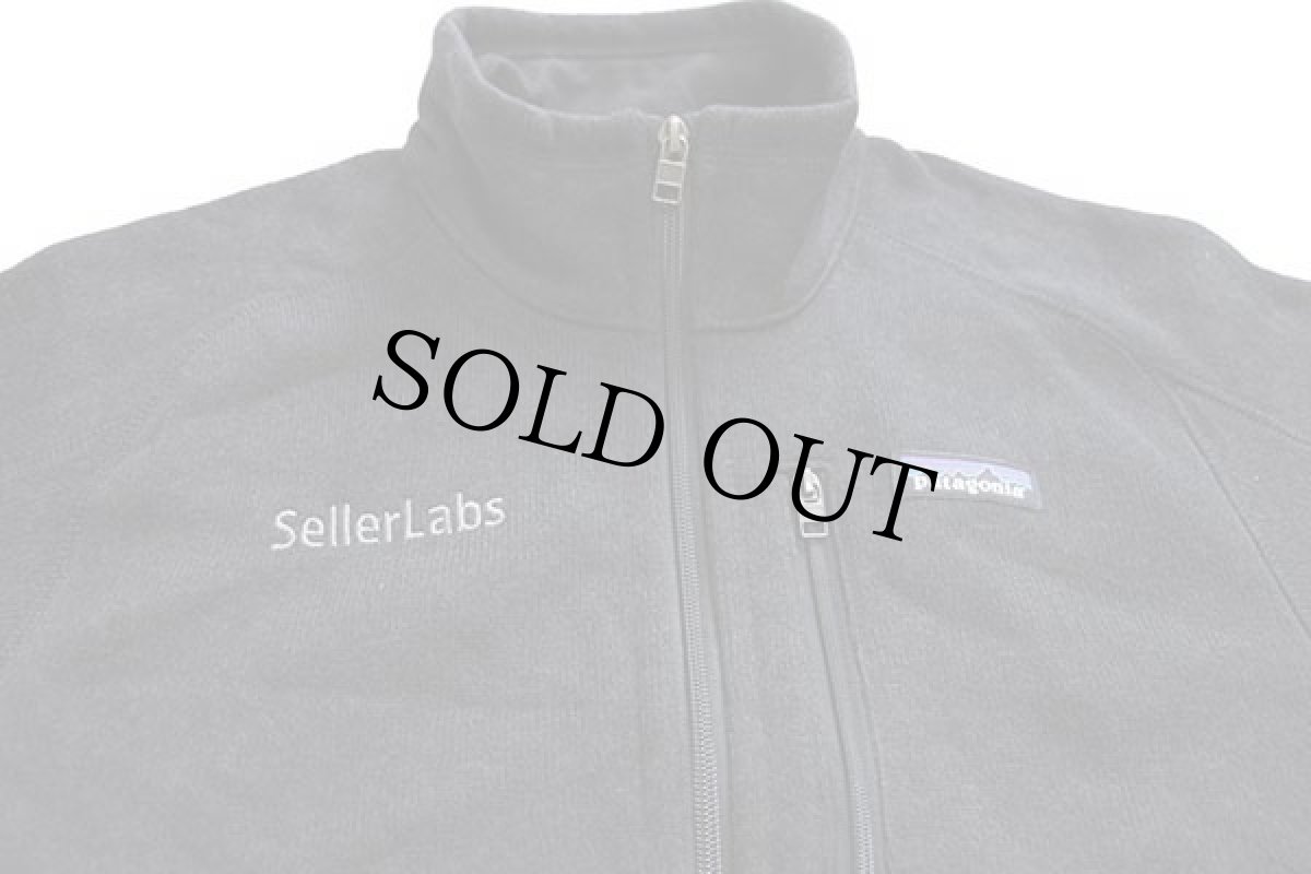 画像3: patagoniaパタゴニア SellerLabs 刺繍 ベターセーター フリースジャケット 黒 M (3)