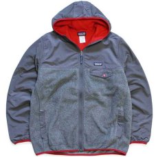 画像1: patagoniaパタゴニア シンチラ スナップT フーディー フリース ジップパーカー FGE L (1)