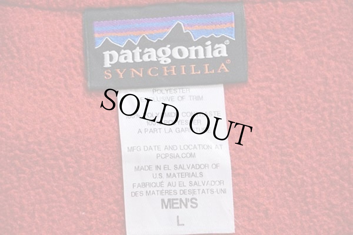 画像4: patagoniaパタゴニア シンチラ スナップT フーディー フリース ジップパーカー FGE L (4)