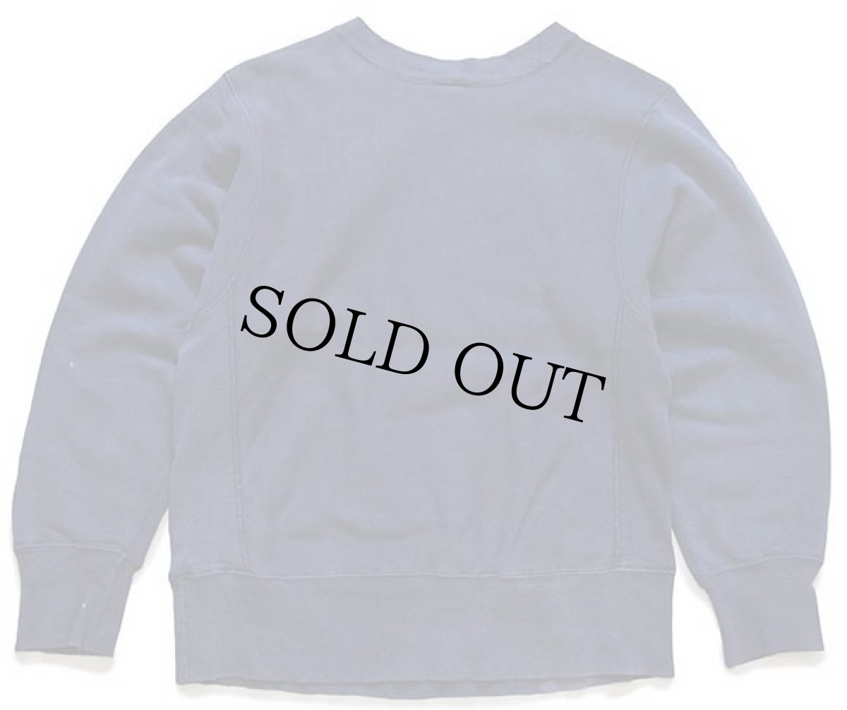 画像2: 80s USA製 Championチャンピオン ST.MARY'S ひび割れプリント リバースウィーブ スウェット 紺 S (2)