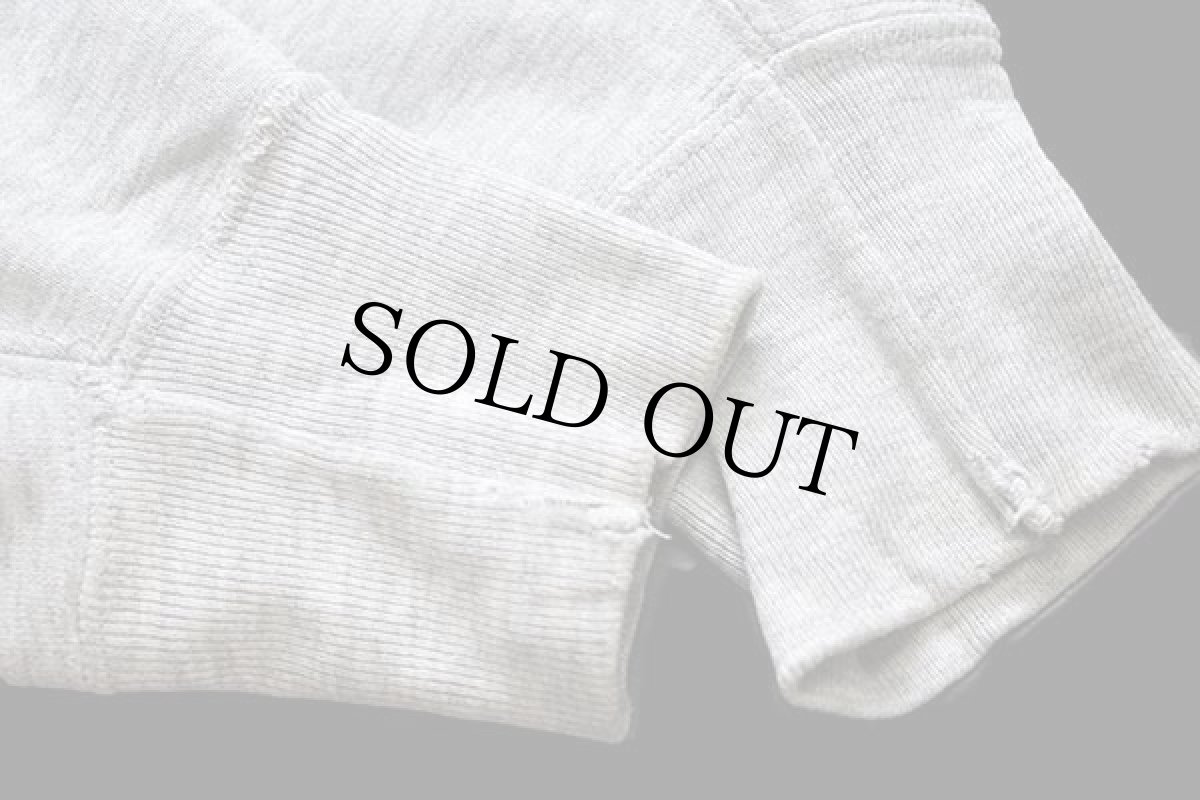 画像8: 80s USA製 Championチャンピオン WCS リバースウィーブ スウェット 杢グレー S (8)