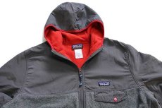 画像3: patagoniaパタゴニア シンチラ スナップT フーディー フリース ジップパーカー FGE L (3)