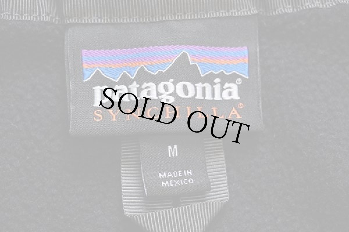 画像4: patagoniaパタゴニア スナップT シンチラ フリースベスト 黒 M (4)