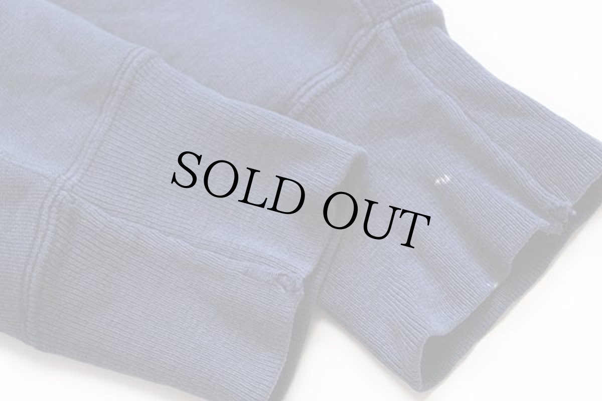 画像4: 80s USA製 Championチャンピオン ST.MARY'S ひび割れプリント リバースウィーブ スウェット 紺 S (4)