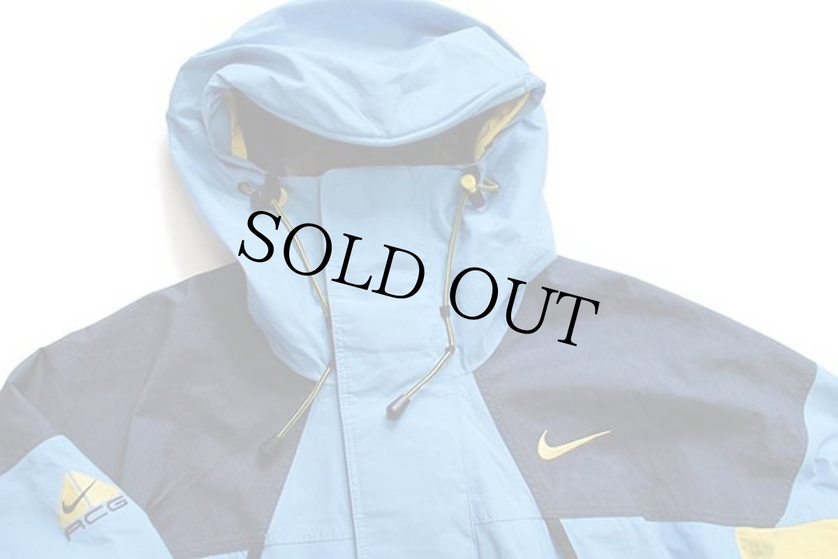 画像3: 90s NIKEナイキ ACG OUTER LAYER 3 STORM-FIT マルチカラー 切り替え ナイロン マウンテンパーカー S (3)