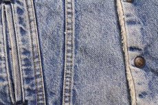 画像6: 80s USA製 Levi'sリーバイス ボアライナー デニムジャケット 4ポケット 46R (6)