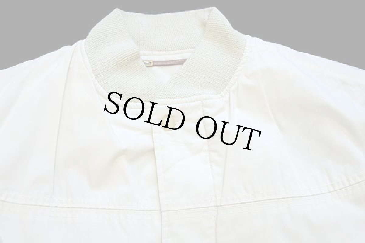 画像3: 70s USA製 Catalina Varsity トビウオ 総柄 キルティングライナー ダービージャケット アイボリー 40 (3)