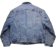 画像2: 80s USA製 Levi'sリーバイス ボアライナー デニムジャケット 4ポケット 46R (2)