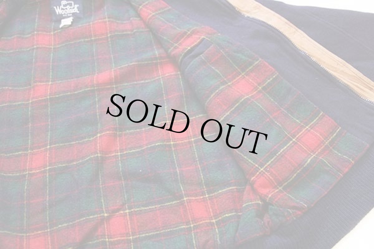 画像5: 80s USA製 Woolrichウールリッチ タータンチェック ウールライナー ウールジャケット XL (5)