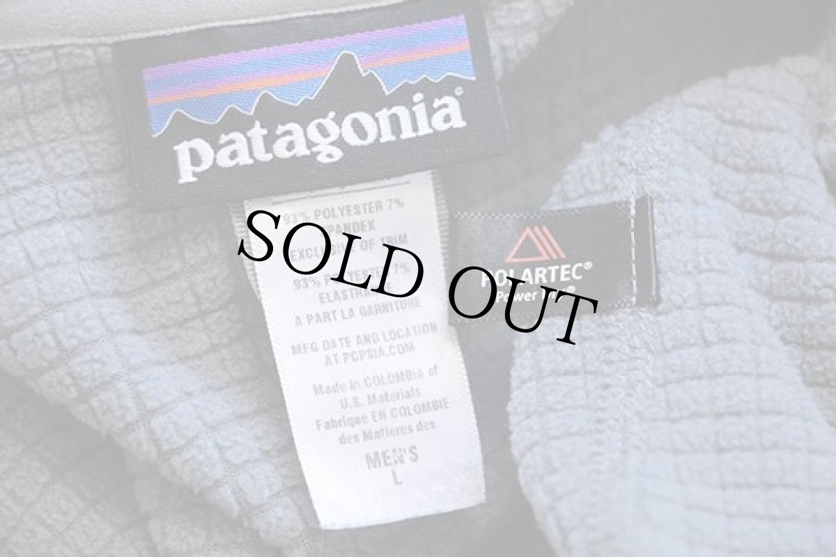 画像4: patagoniaパタゴニア R1 フラッシュプルオーバー POLARTEC フリース NKL L (4)