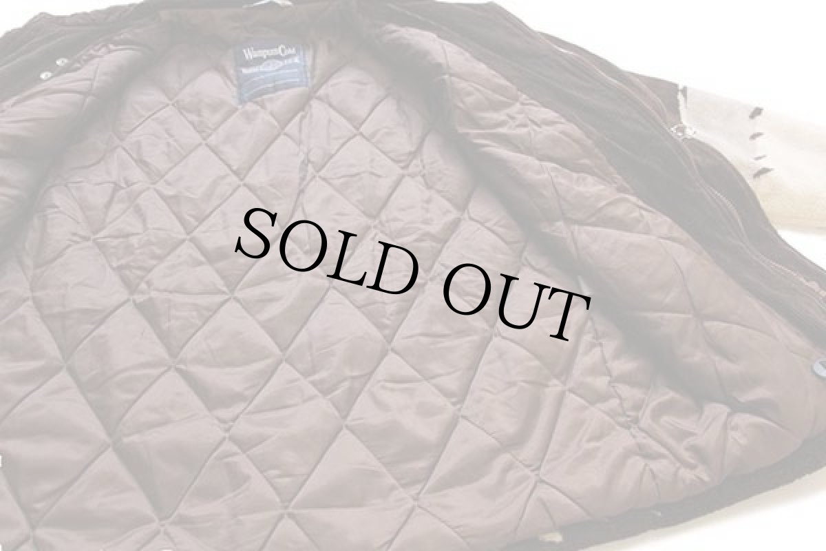 画像5: 90s イタリア製 Wampum Cold フォークロア柄 キルティングライナー フリース ファイヤーマンジャケット XL (5)