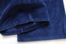 画像8: 70s Levi'sリーバイス フレア ベロアパンツ 紺 w31 (8)