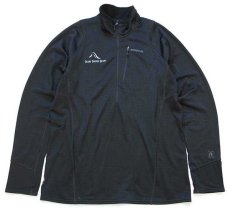 画像1: patagoniaパタゴニア GRAND TARGHEE RESORT刺繍 R1 フラッシュプルオーバー POLARTEC フリース BLK XL (1)