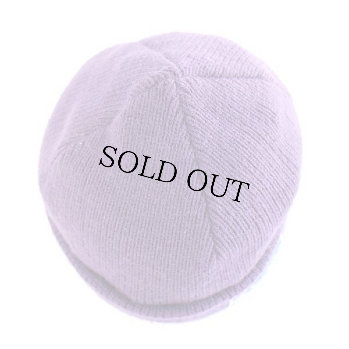 画像4: 80s イタリア製 Championチャンピオン ロゴ刺繍 アクリル ニットキャップ パープル (4)