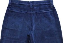 画像5: 70s Levi'sリーバイス フレア ベロアパンツ 紺 w31 (5)