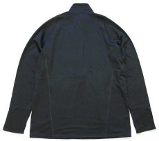 画像2: patagoniaパタゴニア GRAND TARGHEE RESORT刺繍 R1 フラッシュプルオーバー POLARTEC フリース BLK XL (2)