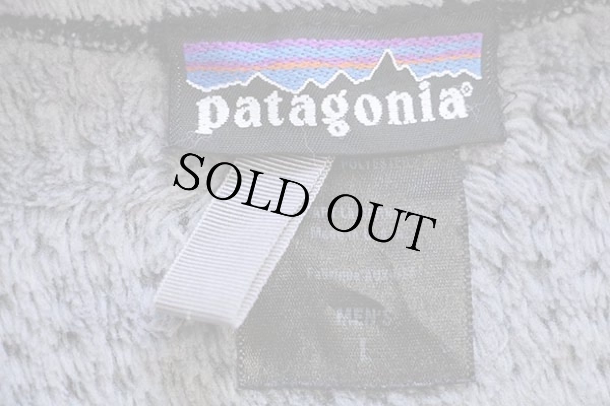 画像4: 00s USA製 patagoniaパタゴニア R4 POLARTEC フリースベスト 黒 L★刺繍ロゴ (4)