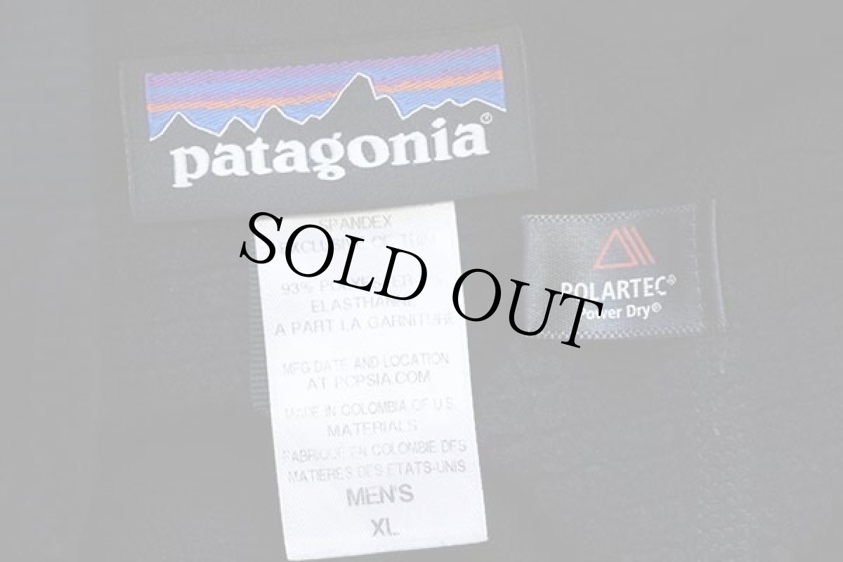 画像4: patagoniaパタゴニア GRAND TARGHEE RESORT刺繍 R1 フラッシュプルオーバー POLARTEC フリース BLK XL (4)