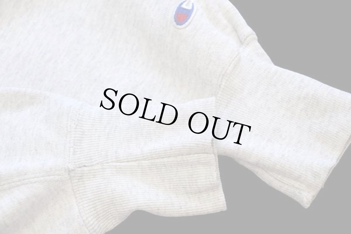 画像5: 90s USA製 Championチャンピオン ワンポイント リバースウィーブ スウェット オートミール XL (5)