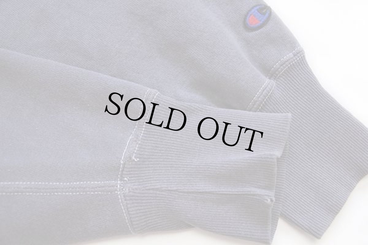 画像6: 90s メキシコ製 Championチャンピオン ワンポイント リバースウィーブ スウェット 後染め チャコール L (6)