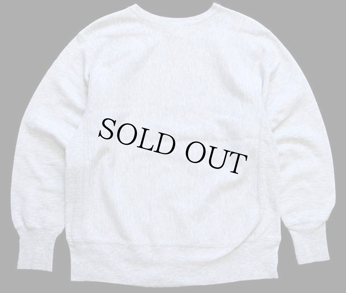 画像2: 90s USA製 Championチャンピオン ワンポイント リバースウィーブ スウェット 杢グレー L (2)