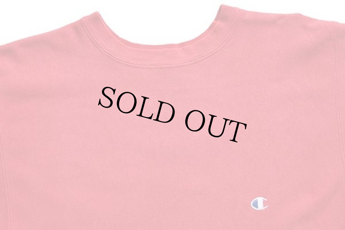 画像3: 90s USA製 Championチャンピオン ワンポイント リバースウィーブ スウェット 赤 L (3)